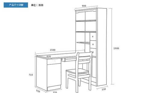 书桌深度（书桌深度多少合适）