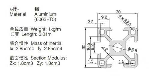 铝型材密度（铝型材密度多少）