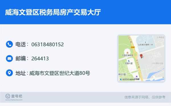 威海房地产（威海房地产交易中心电话）