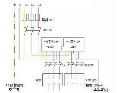 二级配电箱（二级配电箱线路图）