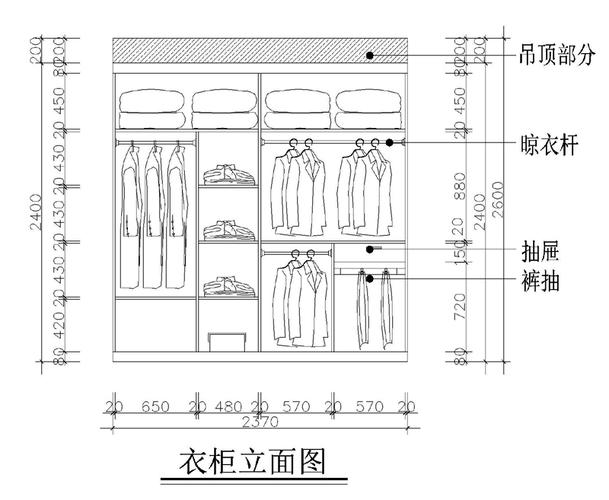 衣柜设计（衣柜设计图软件）