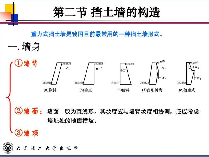 挡土墙（挡土墙的类型有哪几种）