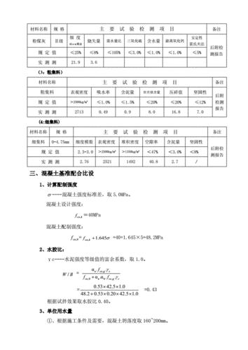 喷射混凝土配合比（c40喷射混凝土配合比）