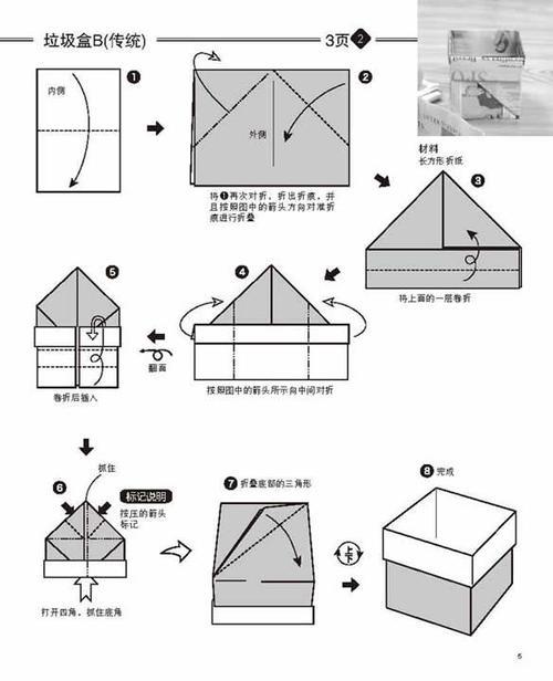 箱子怎么折（用纸折箱子怎么折）