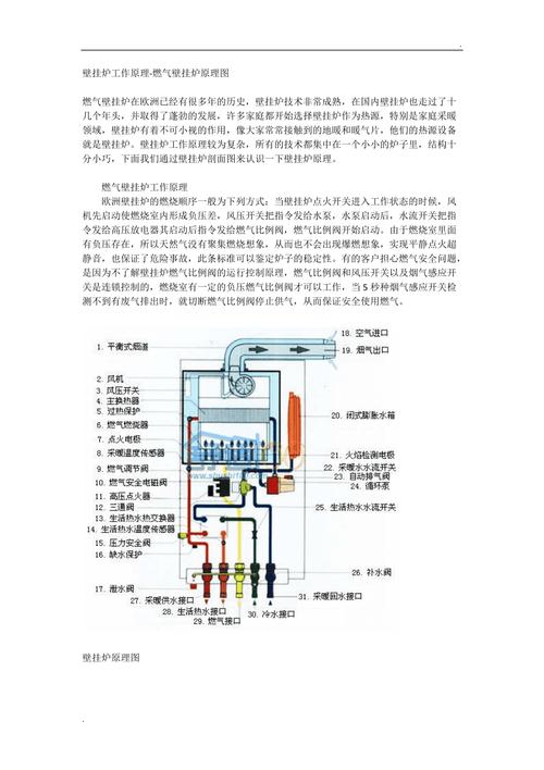 燃气热水锅炉（燃气热水锅炉工作原理图）