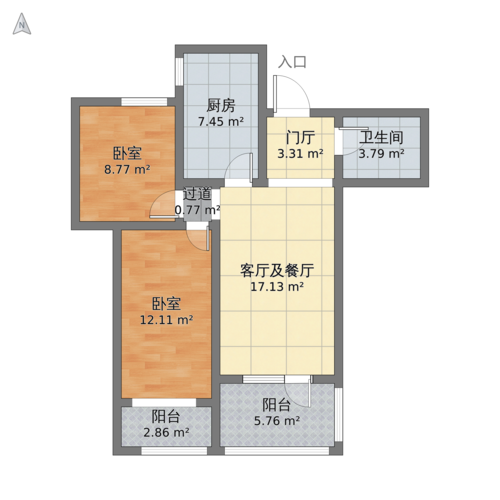 秦皇岛在水一方（秦皇岛在水一方B区户型图）