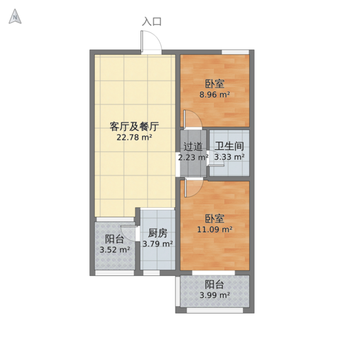 秦皇岛在水一方（秦皇岛在水一方B区户型图）