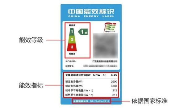 3级能耗（3机能耗与1级能耗空调区别）