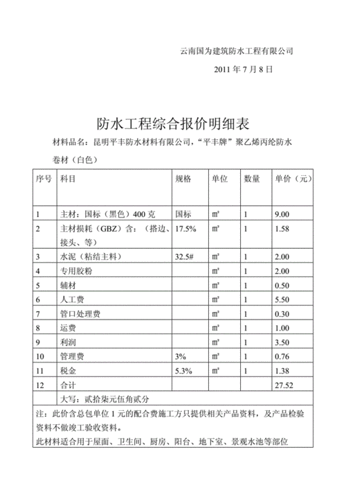 做防水（做防水怎么收费）