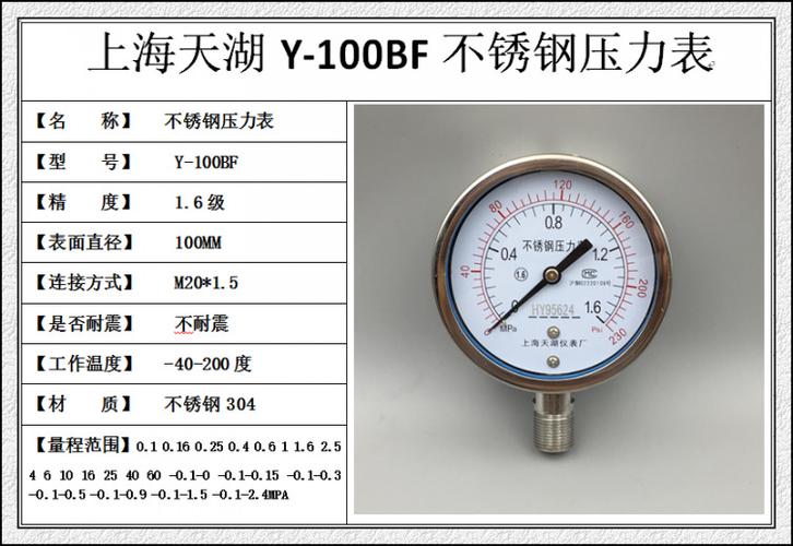 压力表精度等级（试压压力表精度等级）