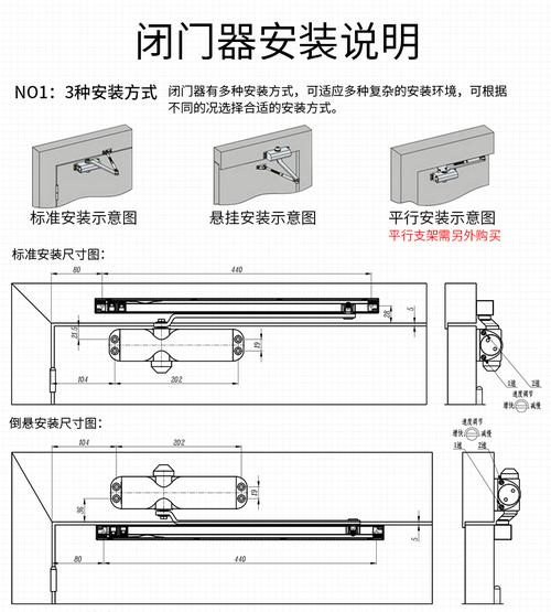 闭门器的正确安装方法（肯德基门闭门器的正确安装方法）