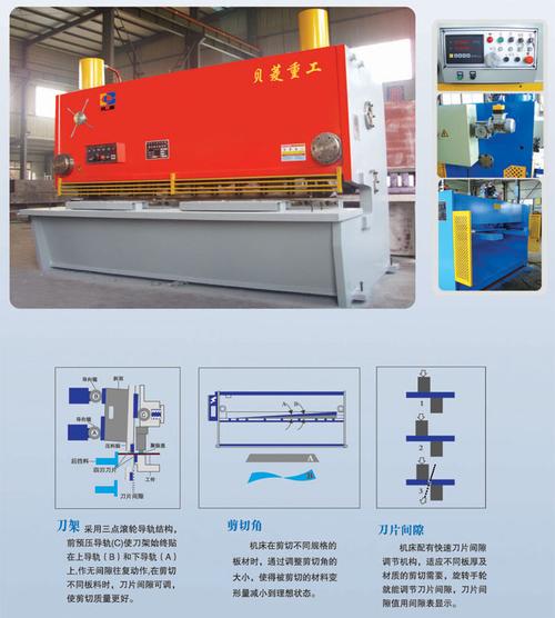 液压闸式剪板机（液压闸式剪板机配件）