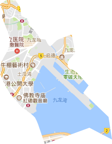 香港九龙城区（香港九龙城区地图）