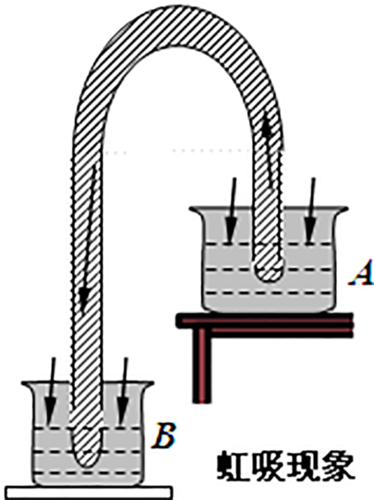虹吸现象原理（水的虹吸现象原理）
