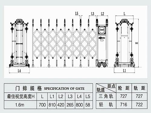 套装门生产厂家（12米电动伸缩门报价表）