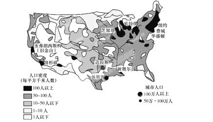 印度人口密度（美国人口密度）