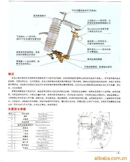 高压熔断器（高压熔断器一般在电压等级的系统中保护）