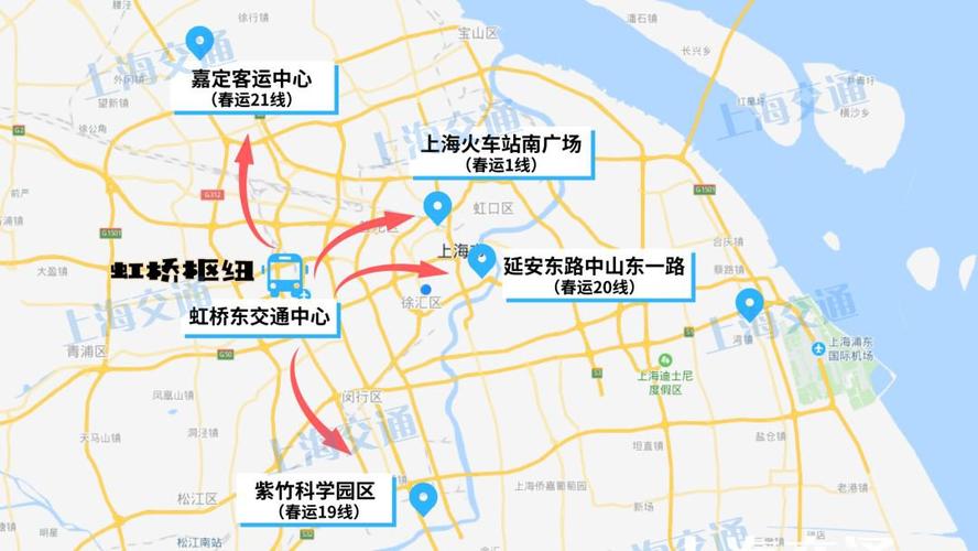 虹桥商务区（虹桥商务区1路路线路图）