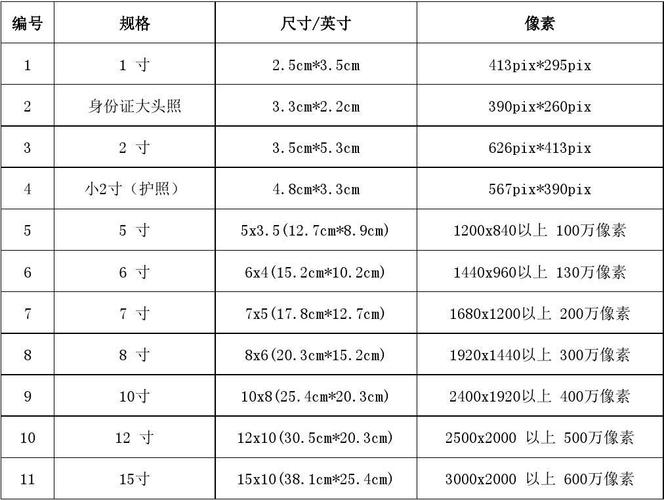 6寸照片的尺寸是多少（6寸照片的尺寸是多少px）