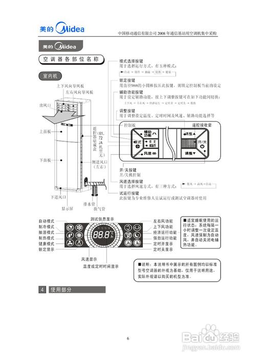 空调使用说明书（美的精密空调使用说明书）