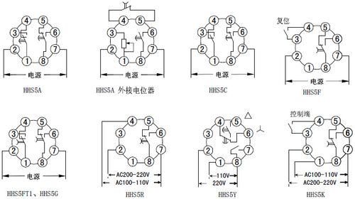 继电器接线方法（数显时间继电器接线方法）