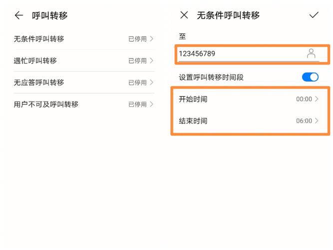 取消电话呼叫转移（取消电话呼叫转移设置）