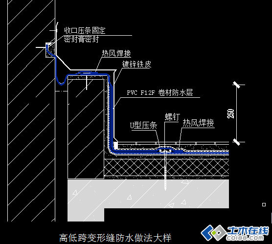 屋面伸缩缝（屋面伸缩缝漏水处理步骤）