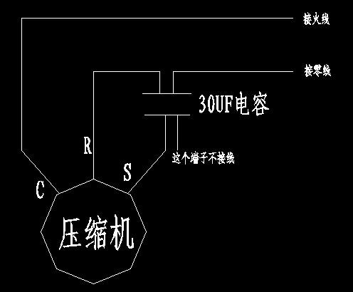 压缩机接线（压缩机接线图）