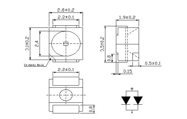 3528（3528封装尺寸）