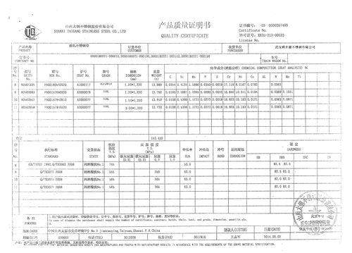 316材质（316材质检测报告）