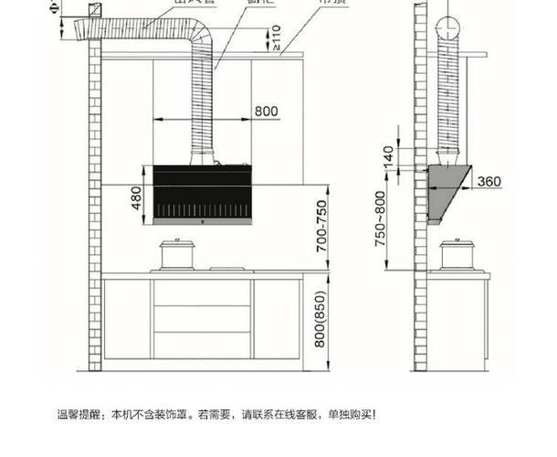 烟道尺寸（抽油烟机烟道尺寸）