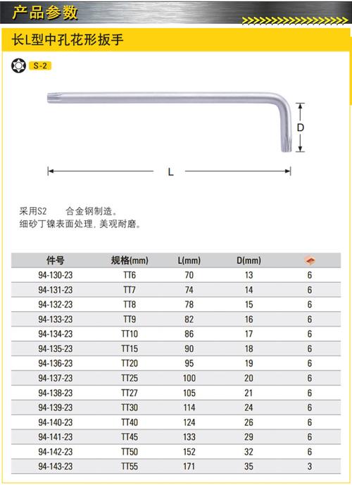 螺丝刀规格（米字六角螺丝刀规格）