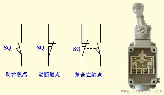 行程开关符号（行程开关符号及图形）