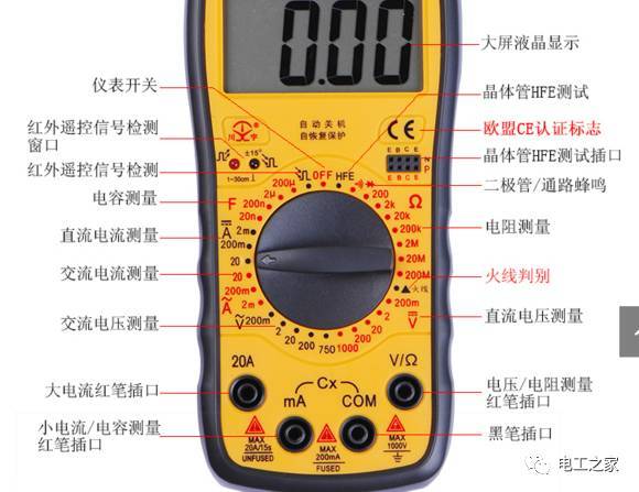 万用表如何使用（万用表如何使用方法图解）