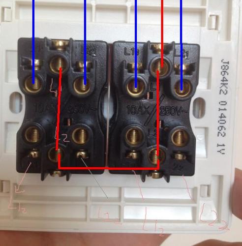 四联开关怎么接线（四联开关怎么接线视频教程）