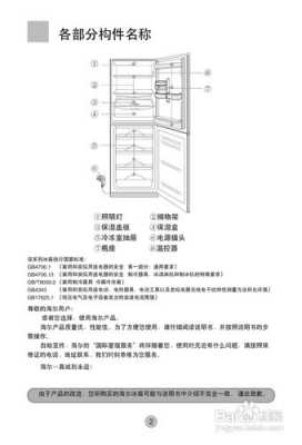 海尔冰箱说明书（bcd560wdcz海尔冰箱说明书）