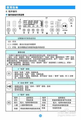 海尔洗衣机故障（海尔洗衣机故障代码大全图解）