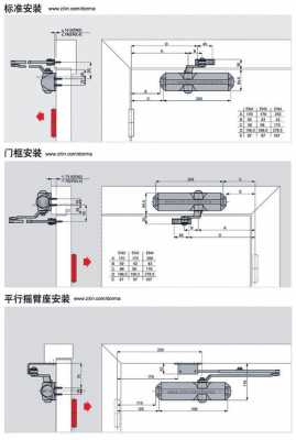 闭门器安装（闭门器安装方法与尺寸）