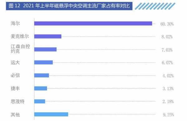 中央空调市场（中央空调市场份额占比）