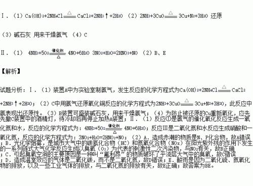 氨气燃烧（氨气燃烧的化学方程式）