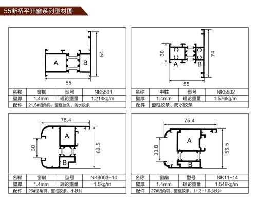 隔热断桥铝合金（隔热断桥铝合金窗参数）