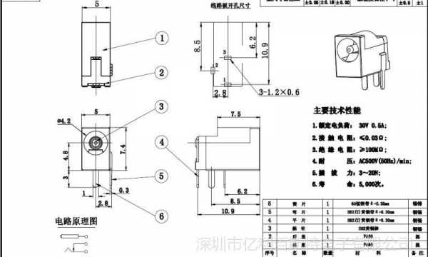 dc插座（dc插座三个引脚接线照片）