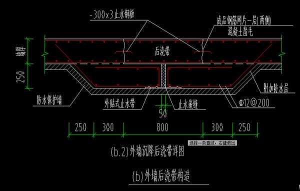 温度后浇带（温度后浇带和伸缩后浇带的区别）