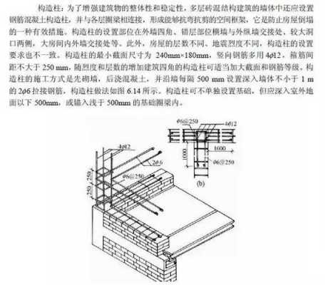 构造柱设置要求（构造柱设置要求多少米）