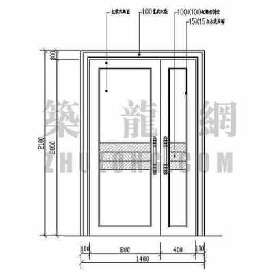 子母门尺寸标准尺寸（庭院子母门尺寸标准尺寸）