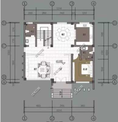 房屋设计效果图（三开间房屋设计效果图）