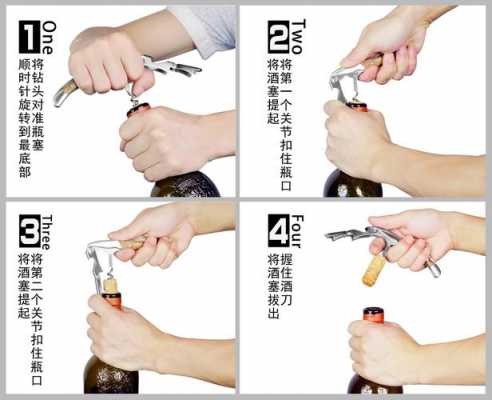 红酒开瓶器怎么用（红酒开瓶器怎么用视频）