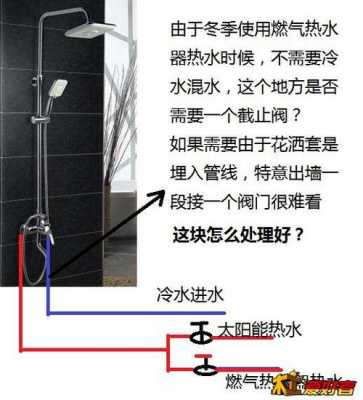 热水器怎么安装（热水器怎么安装花洒）