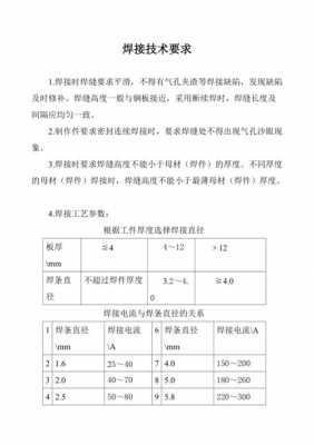 焊接技术要求（天然气管道焊接技术要求）