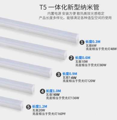 t5和t8灯管的区别（t5和t8灯管的区别 百度知道）